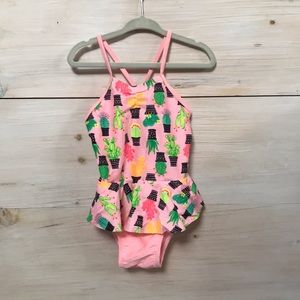 Cat & Jack cactus bathing suit
